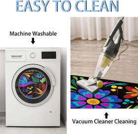 GISPOG doormat showing waterproof surface for easy cleaning