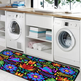 GISPOG non-slip kitchen mat provides secure grip on tile and wood floors.