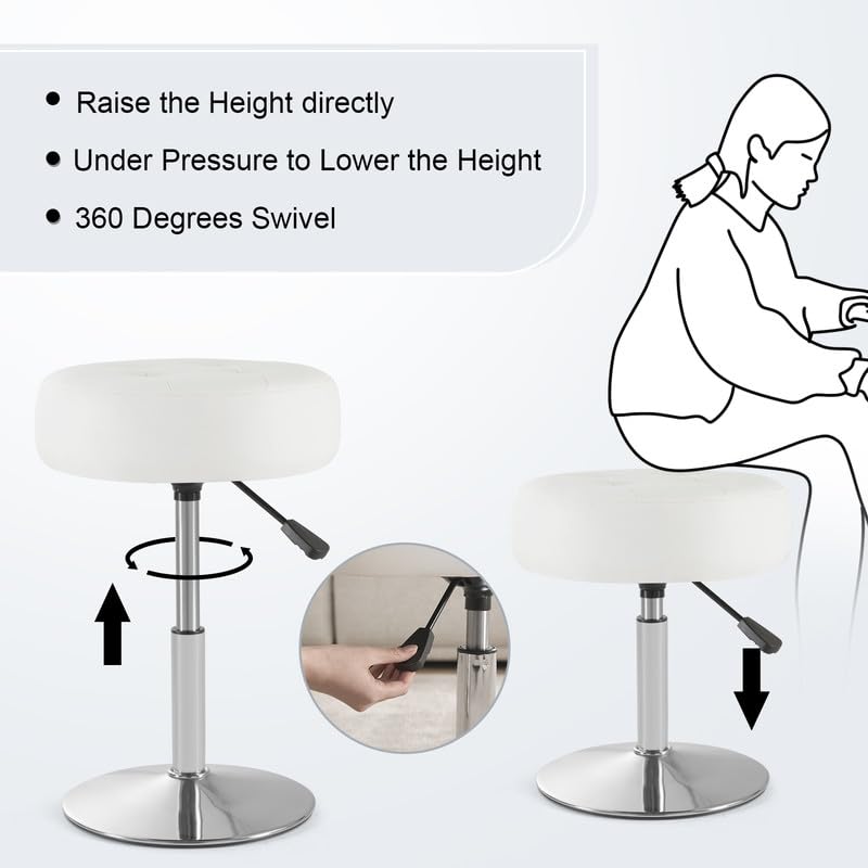 Gitrah gas-lift height adjustment for smooth height changes.