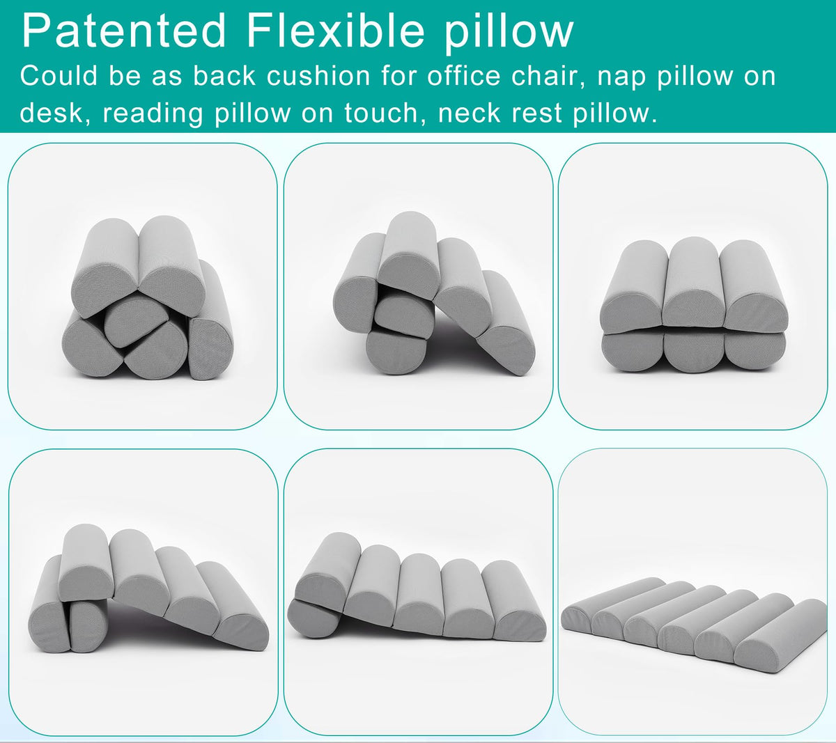 GIVANLEE breathable mesh cover keeps you cool during work or gaming sessions.