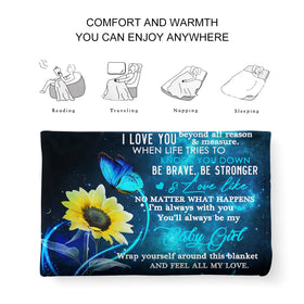 Givetoyou daughter blanket in car seat for portable comfort