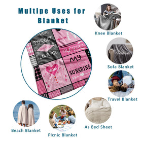 Gkyuobaly cozy mom blanket on lap, perfect for relaxing moments