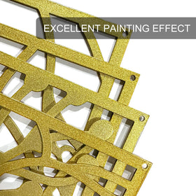 Glamativity includes eight golden screws for easy installation.