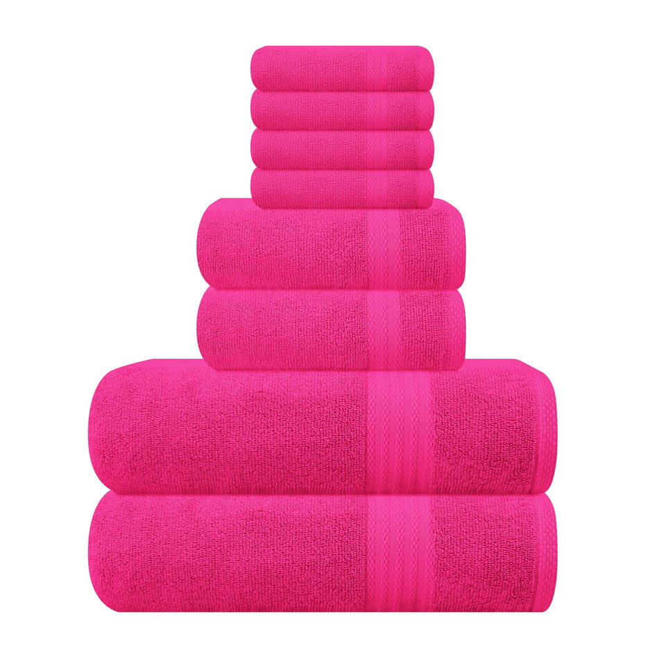 GLAMBURG Ultra Soft bath towel 27x54, plush absorbency for spa-like daily use.