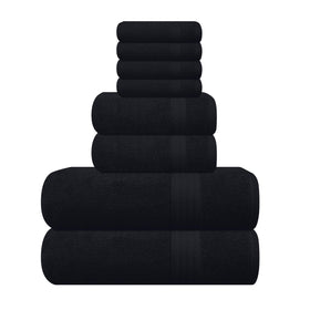 GLAMBURG Ultra Soft bath towels 27x54, plush and absorbent for daily use.