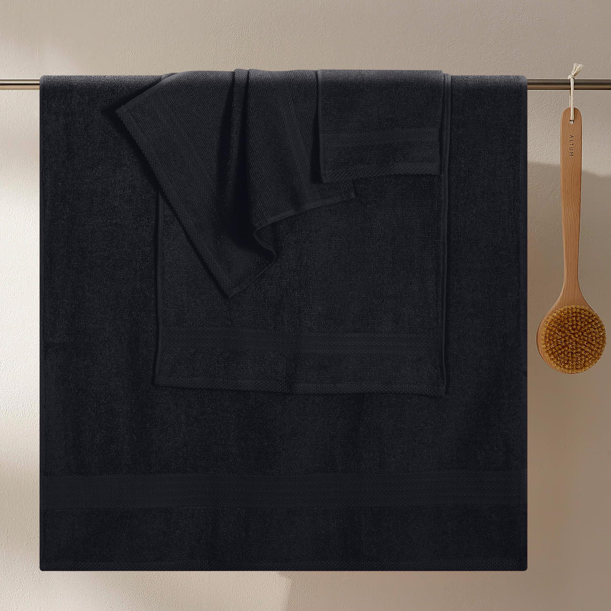 GLAMBURG Ultra Soft washcloths 13x13, gentle cleansing for everyday routines.