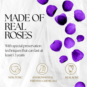 GLAMOUR BOUTIQUE 27-rose heart box front view embodies luxury gifting.