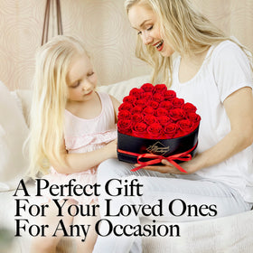GLAMOUR BOUTIQUE desktop decor rose box brightens any room.