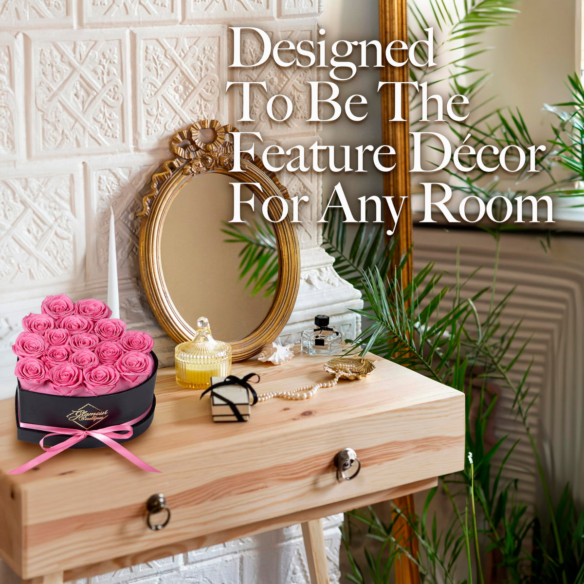 GLAMOUR BOUTIQUE Mothers Day gift box setup for a thoughtful moment