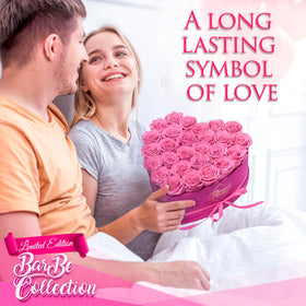 GLAMOUR BOUTIQUE preserved rose close-up highlights natural charm and long-lasting beauty.