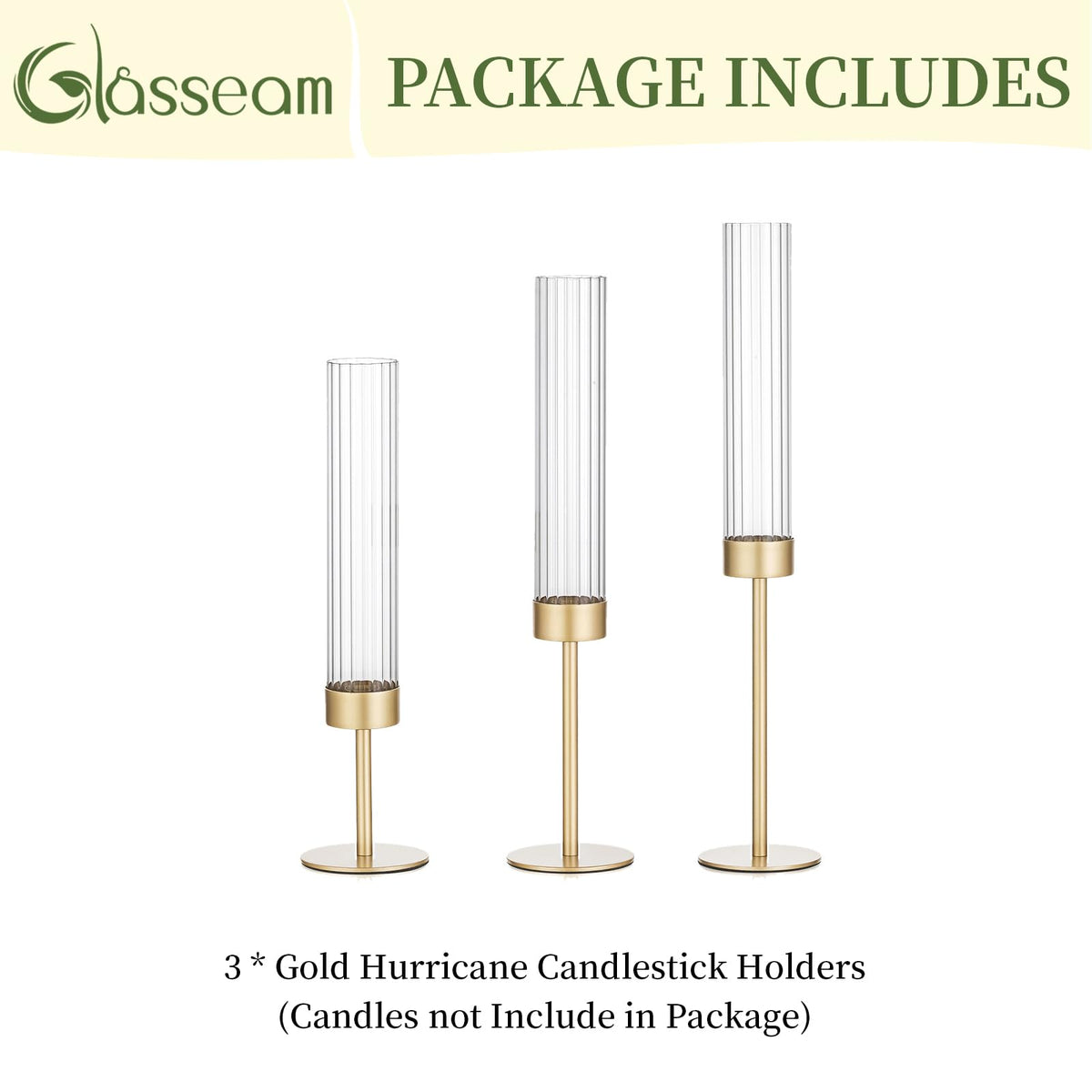 Glasseam anti-slip base protects tables while keeping candles steady during dinners.