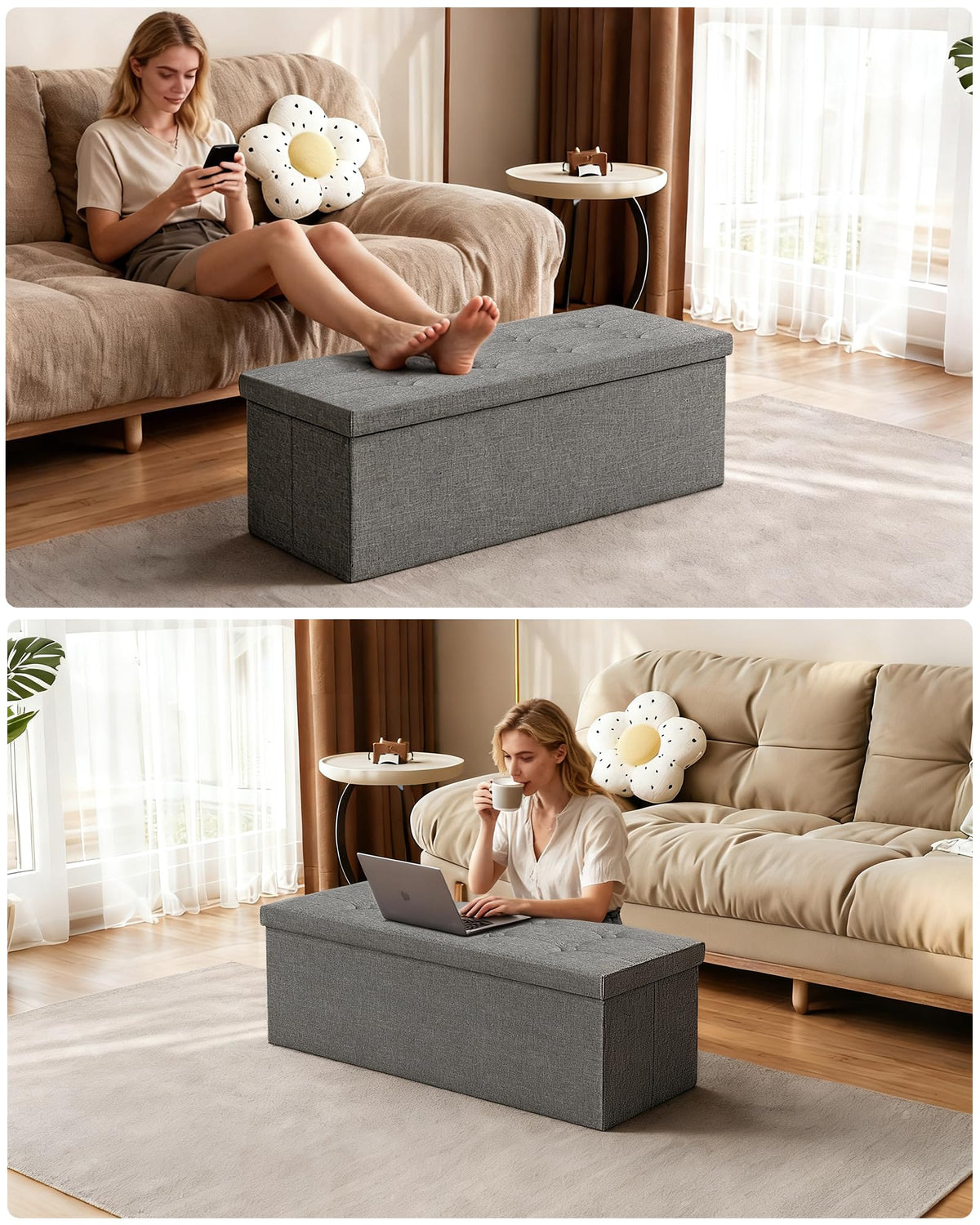GLAXYFUR interior with removable divider for organized storage