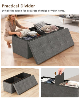 GLAXYFUR padded ottoman top highlighting comfortable seating surface