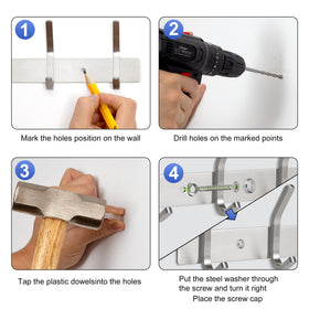GlazieVault 2-pack coat racks packaged for quick replacement or expansion.