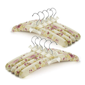 GLCON padded sweater hanger close-up shows foam padding and soft surface