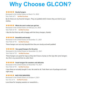 GLCON wedding gown hanger provides gentle support for special dresses