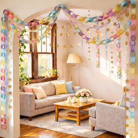 Gleebixi girls' birthday decoration ideas for a cohesive pastel look.