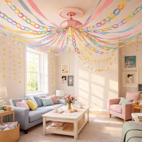 Gleebixi indoor party walls decor enhances room depth and vibe.