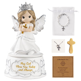 Gleemoria angel figurine with keepsake box, a meaningful keepsake for milestones