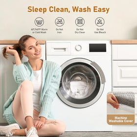 Glendan dual firmness design lets you flip for personalized support.