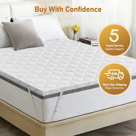 Glendan topper backed by lifetime warranty and 24/7 support.