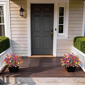 GLIDLION sun and rain resistant topiary, long-lasting color in any season.