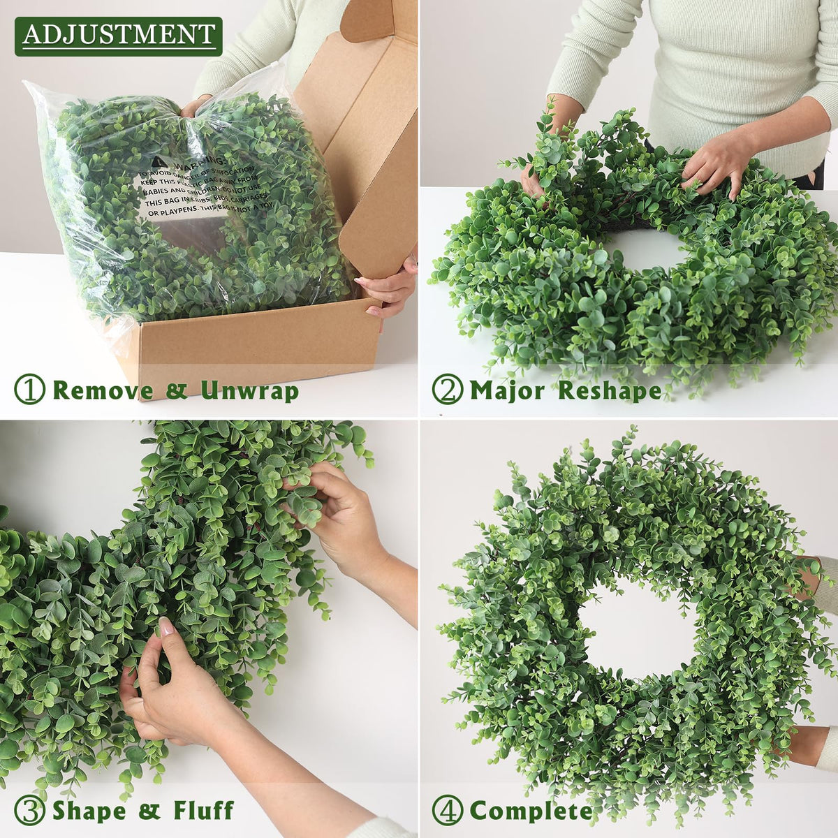 Versatile GLIDLION decor for door, wall, or fireplace area