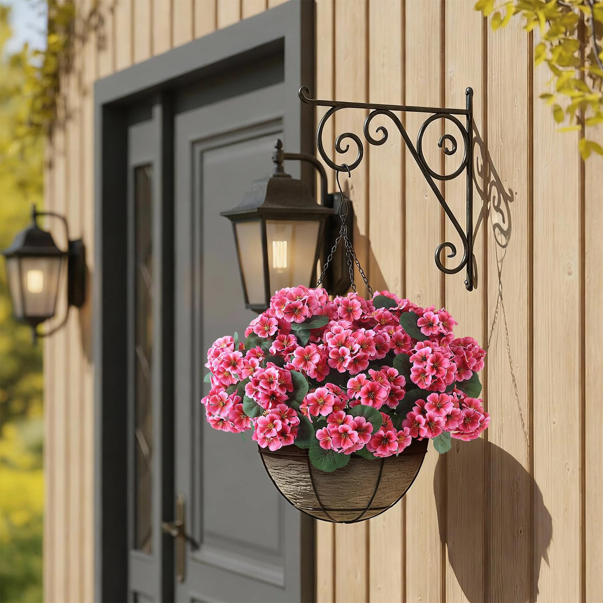 GLIDLION geranium outdoor UV resistance keeps colors bright in sun and weather.
