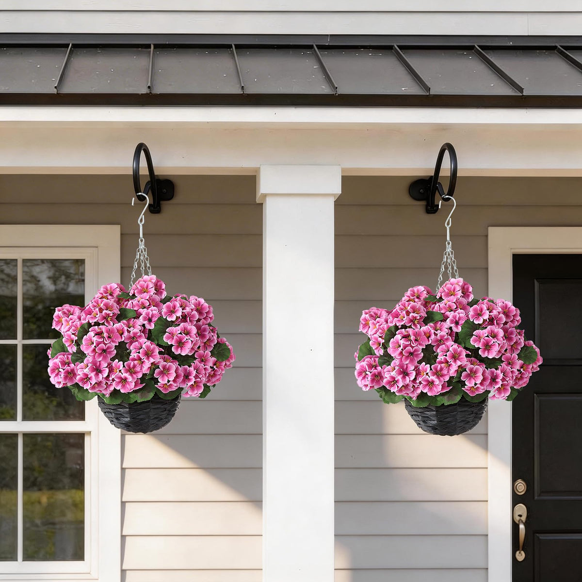 GLIDLION no-maintenance artificial flowers for effortless display.