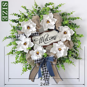 GLIDLION versatile wreath—suitable for weddings, holidays, and home renovations.