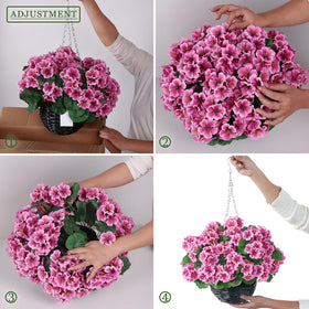 GLIDLION weatherproof geraniums withstand sun and weather.