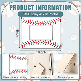 GlikCeil six-pack baseball frames provide memory-ready shelf display