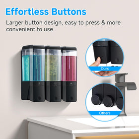 GlintGath large-capacity display reduces refills in busy spaces.