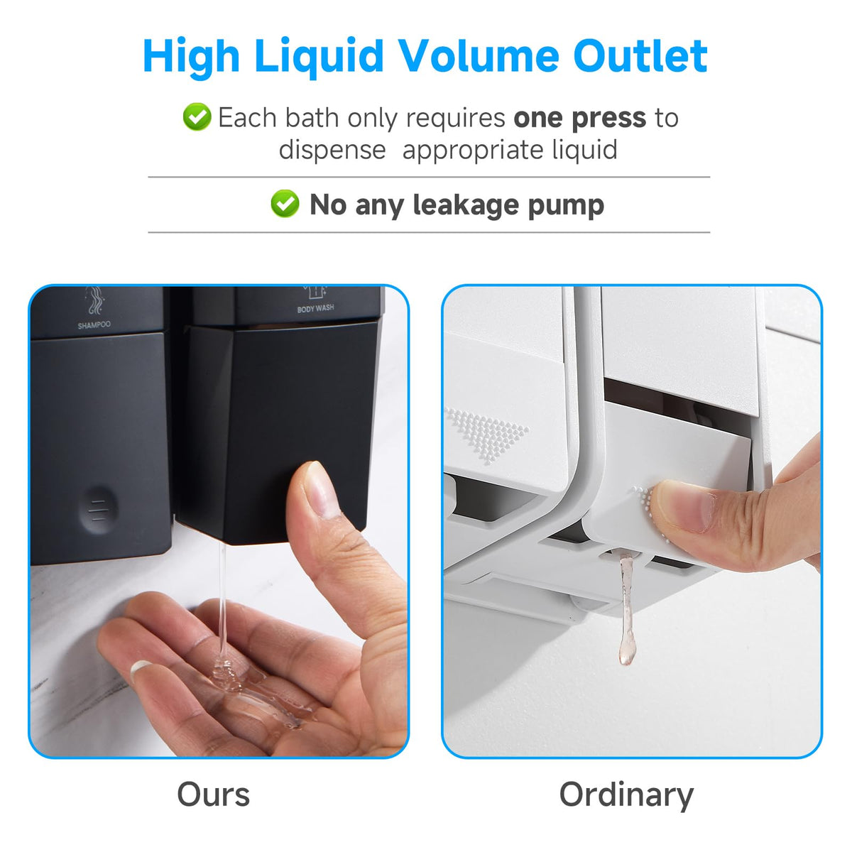 GlintGath wall-mount installation demonstrates simple, drill-free mounting.