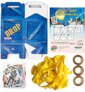 Glittery Garden game party balloons 10 inch add bright color to gaming themed celebrations.