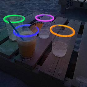 Glo Pro heavy-duty glow party cups withstand busy party nights.