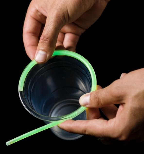Glo Pro neon cups illuminate drinks at birthdays and weddings.