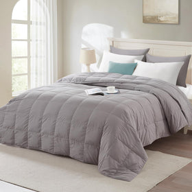 Globon Summer Down Blanket lightweight breathable fabric enhances loft and airflow