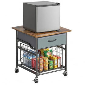 GloCryp Mini Fridge Stand ideal for dorms, kitchens, and pantries.