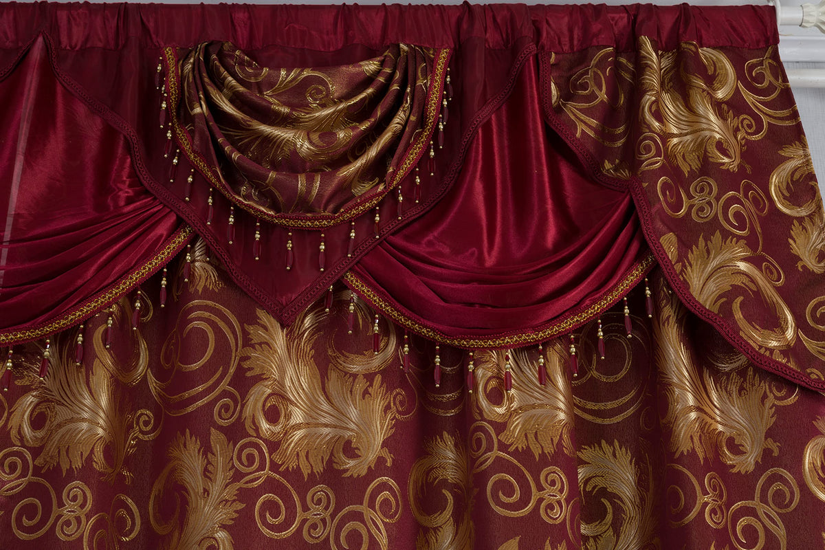 GLORY RUGS backing sheer curtain 54x84 diffuses light and privacy.