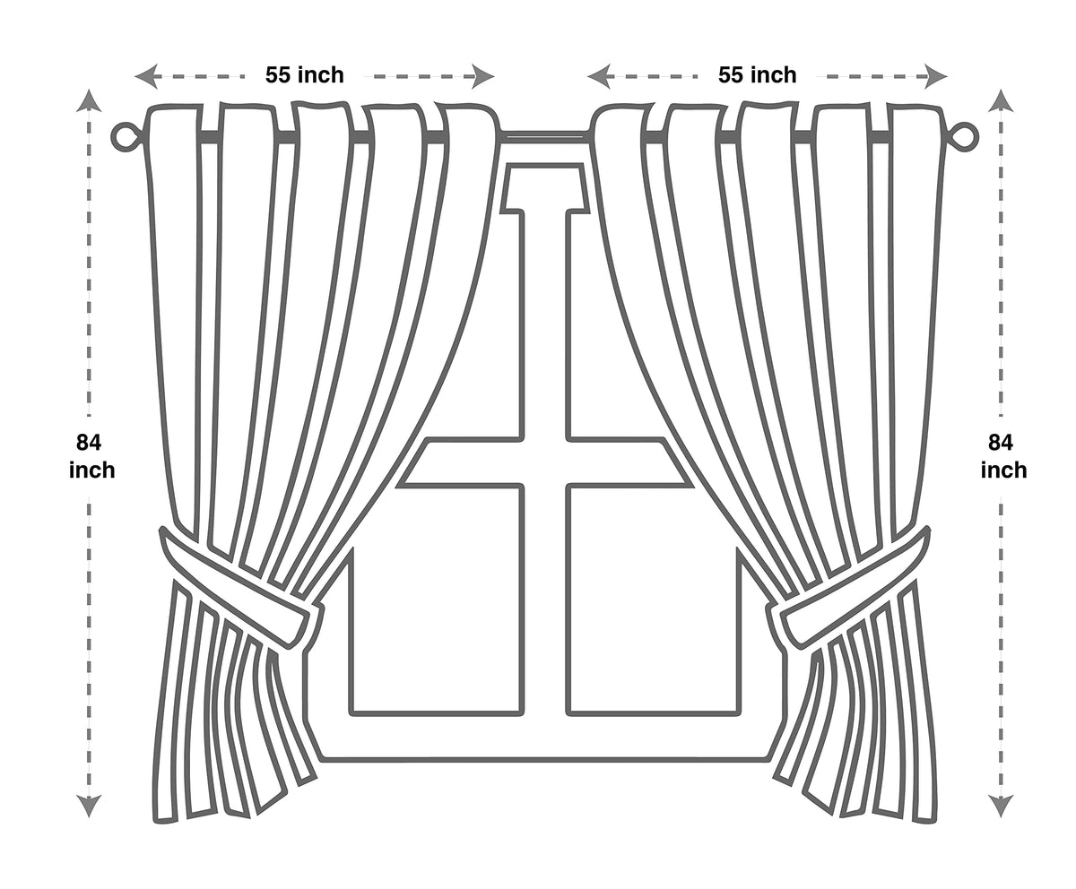 GLORY RUGS bundle includes panels valance and tassels for a complete look.