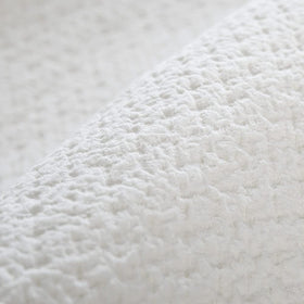 GLORY SEASON dobby pattern detail on pillow shams with vintage ruffle edge.