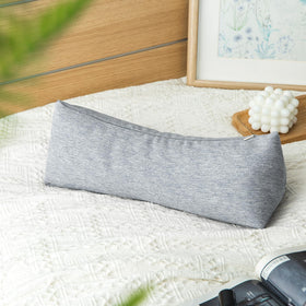 GLORY SEASON compact 6x15 inch round pillow for easy travel.