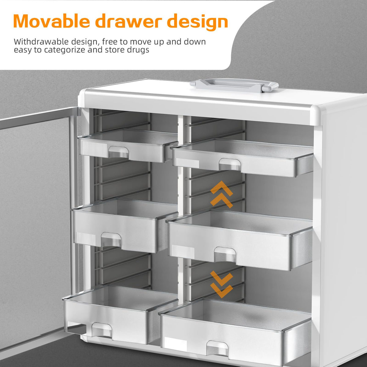 Glosen fully assembled with two keys for immediate secure storage.
