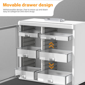 Glosen fully assembled with two keys for immediate secure storage.