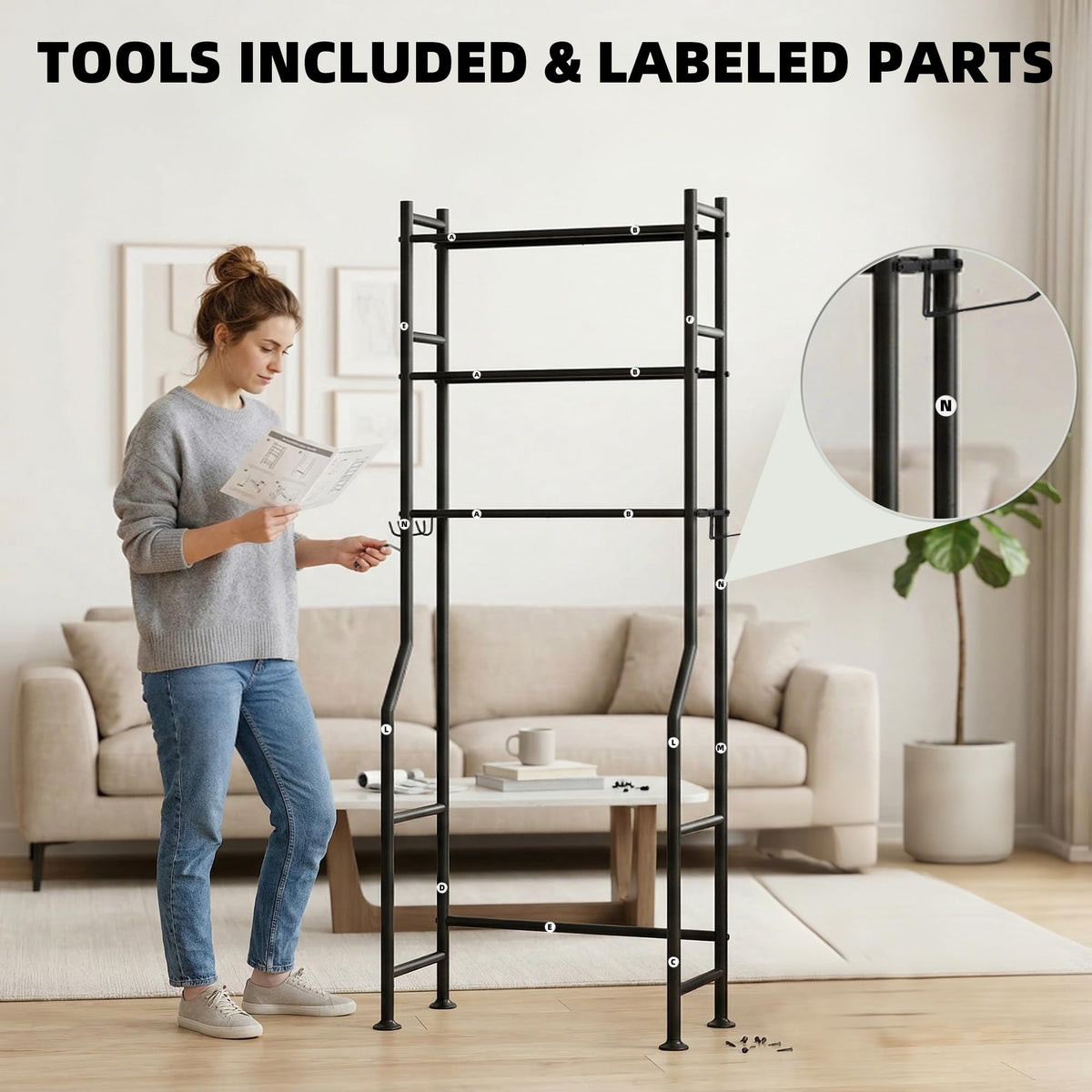 GloTika versatile organizer for towels tissues and daily essentials