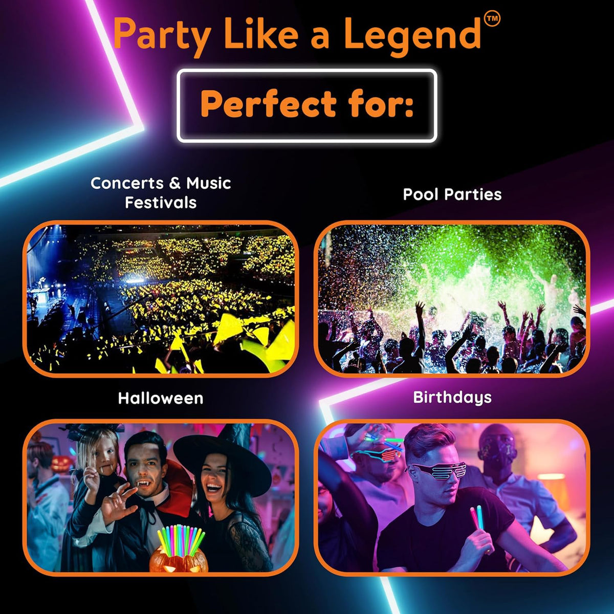 Glow Fever packaging kit bundles everything for easy party lighting