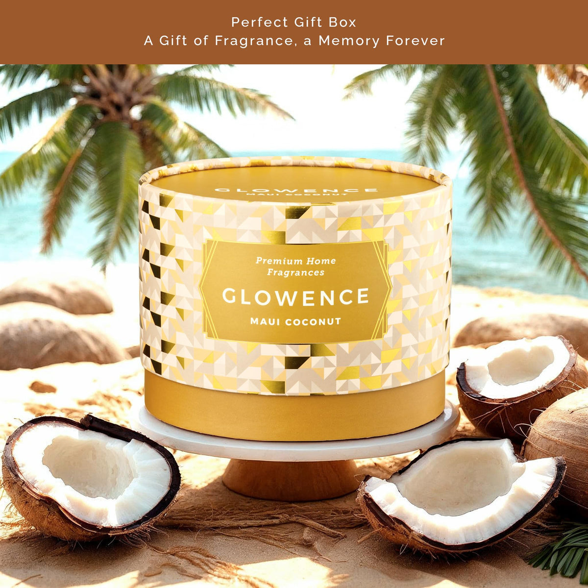 Glowence candle creates spa-like calm, ideal for relaxation evenings.