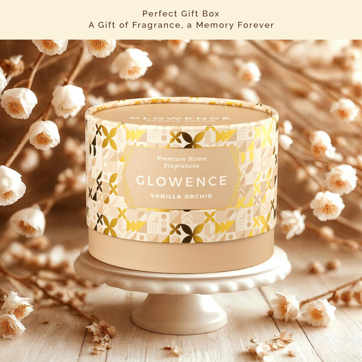 Premium packaging shown as a ready-to-gift option.