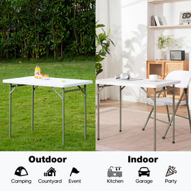 GlowitLian HDPE surface cleans with a damp cloth, resisting stains during picnics.